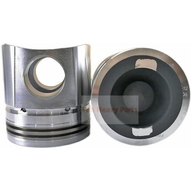 1 Piece Piston With Pin And Clips 3948465 3942665 Fits For Cummins QSB QSB4.5 QSB5.9 QSB6.7 QSB7 Engine Parts