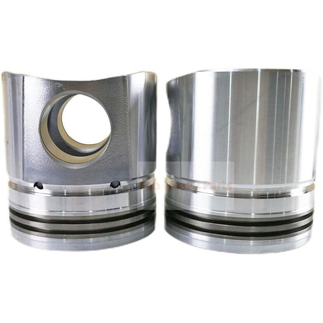 1 Piece Piston With Pin And Clips 3948465 3942665 Fits For Cummins QSB QSB4.5 QSB5.9 QSB6.7 QSB7 Engine Parts