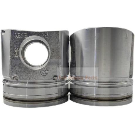 1 Piece Piston With Pin And Clips 4089669 3970192 3966678 Fits For Cummins ISB QSB 5.9L Engines & Dodge Ram2500 Ram3500