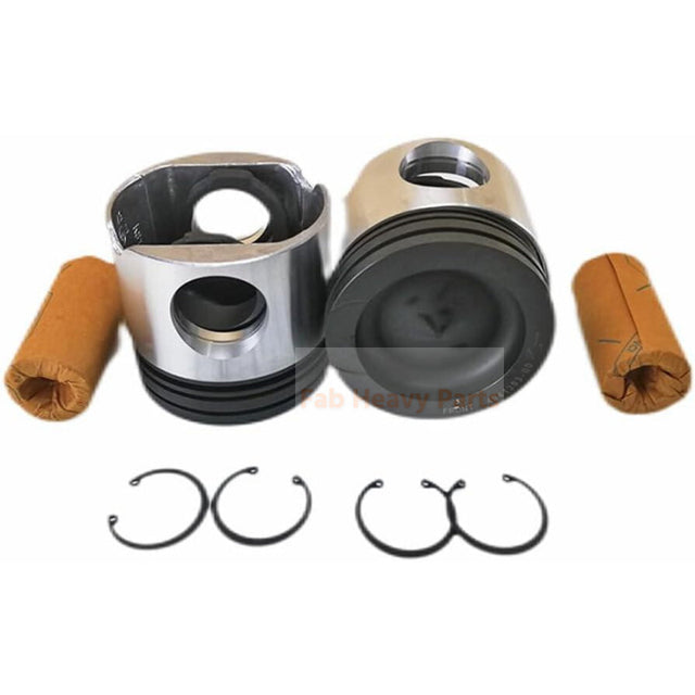 1 Piece Piston With Pin And Clips 4941393 3974404 4089963 Fits For Cummins QSL8.9 QSL9 Engine Parts