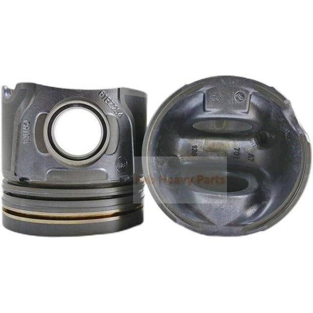 1 Piece Piston With Pin And Clips 5305838 4376537 Fits For Cummins ISLE ISL9.5 Diesel Engine Parts