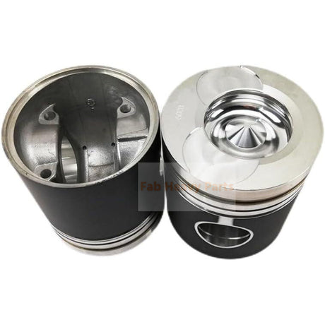 1 Piece Piston With Pin And Clips 65.02501-0209 Fits For Doosan DE12 Engine Parts