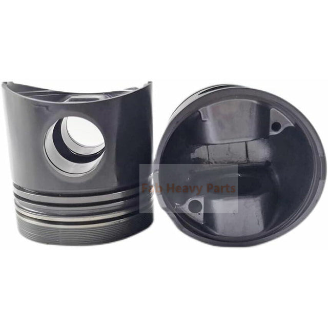 1 Piece Piston With Pin And Clips 65.02501-0708 Fits For Doosan P158LE P222LE P180LE D2848LB Engine