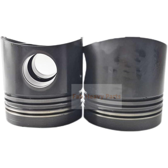 1 Piece Piston With Pin And Clips 65.02501-0708 Fits For Doosan P158LE P222LE P180LE D2848LB Engine