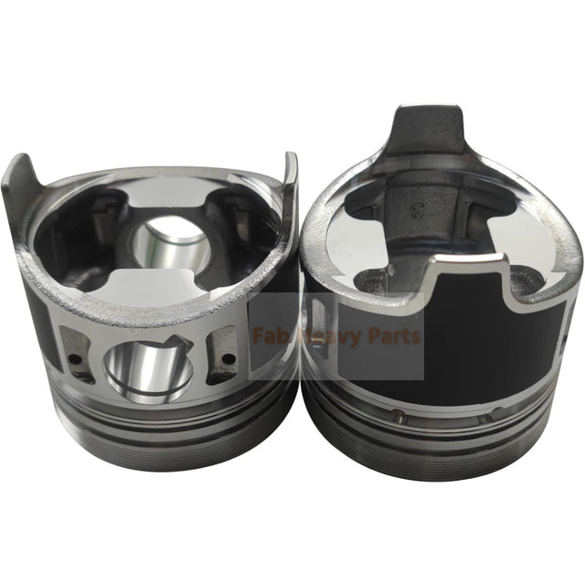 1 Piece Piston With Pin And Clips 8-97176-889-0 Fits For Isuzu 3LA1 3LB1 Engine Parts