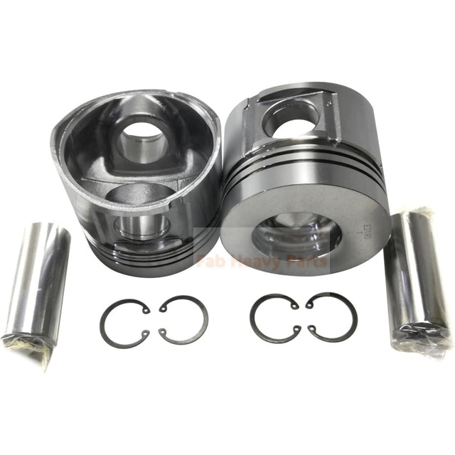 1 Piece Piston With Pin And Clips C6204312190 3800877 Fits For Cummins B3.3 Engine Parts