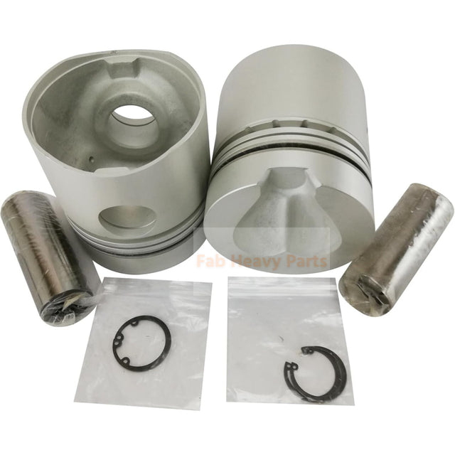 1 Piece Piston With Pin And Clips ME024402 ME023774 ME024407 Fits For Mitsubishi 6DS7 6DS70 Engine Parts