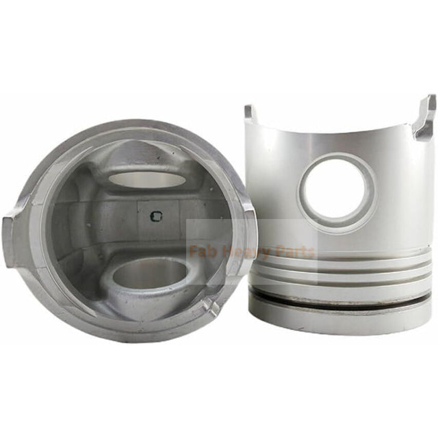 1 Piece Piston With Pin And Clips ME091048 ME090163 Fits For Mitsubishi 8DC91 8DC92A Engine Parts