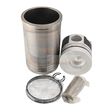 1 Set of Piston and Cylinder liner Kit Fits Mitsubishi Engine 6D15 Fits Kobelco Excavator K909 II SK220 III SK220