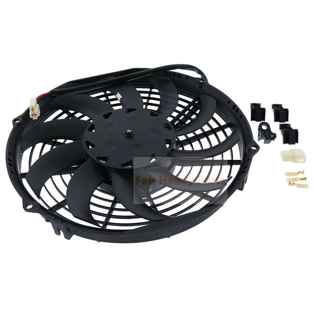 10" Low Profile Electric Fan 30100360 VA11-AP8/C-29A Fits for Spal 749 CFM