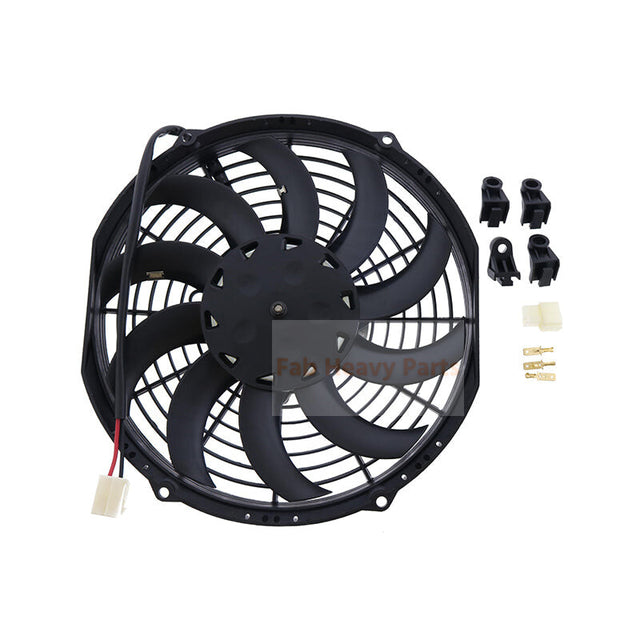 10" Low Profile Electric Fan 30100360 VA11-AP8/C-29A Fits for Spal 749 CFM