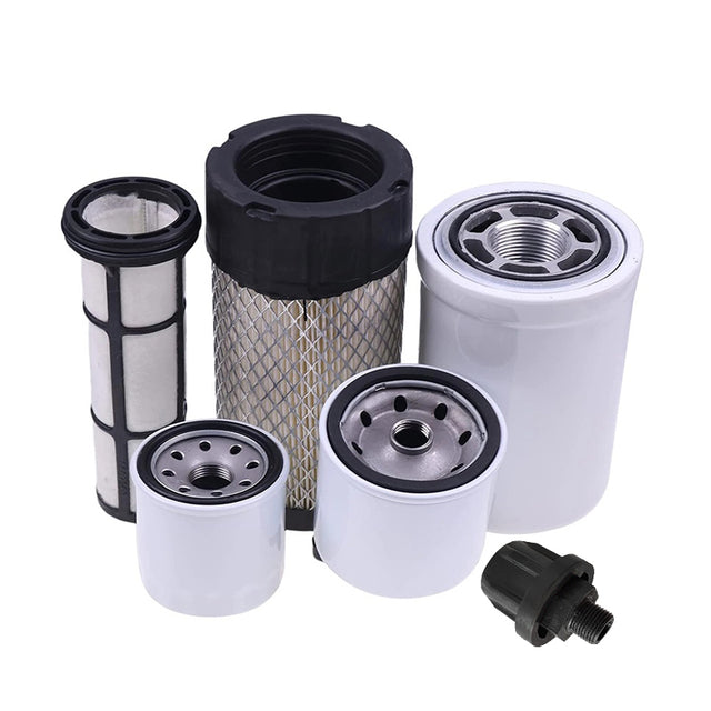 Kit de filtro de mantenimiento de 1000/2000 horas 7403973 apto para minicargador de orugas Bobcat MT52 MT55 MT85