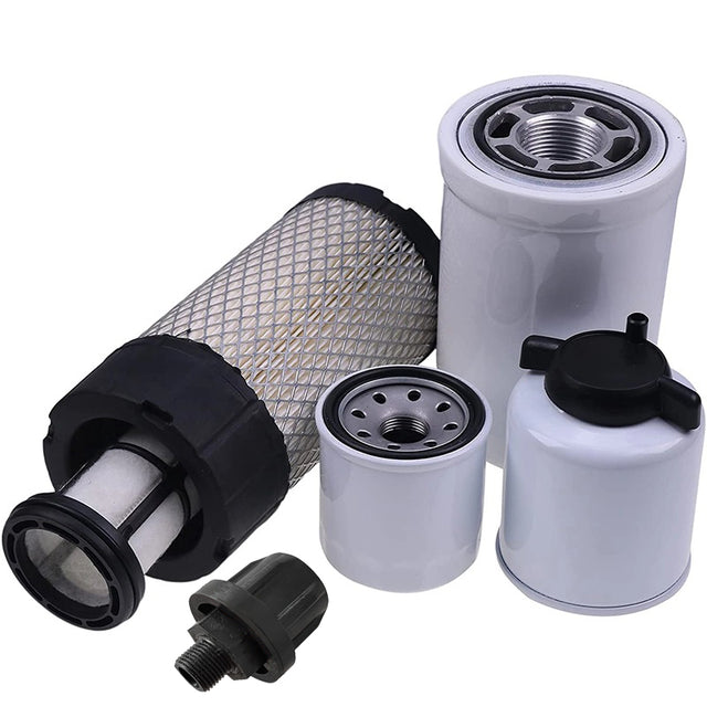 Kit de filtro de mantenimiento de 1000/2000 horas 7403973 apto para minicargador de orugas Bobcat MT52 MT55 MT85