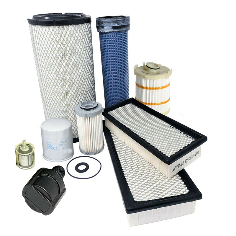 1000 Hours Filter Kit Fits for Caterpillar CAT Loader 236D 242D 246D 262D 272D 272D2