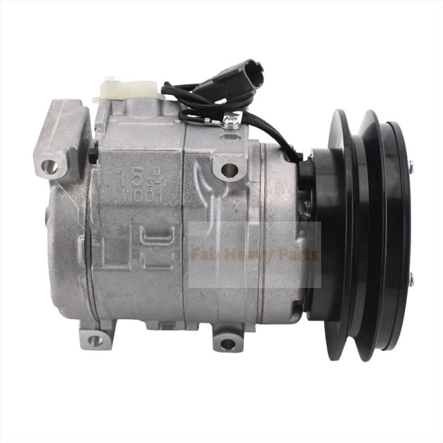 Compressore dell'aria condizionata 10S15C 418-S62-3160 adatto per pala gommata Komatsu WA100-5 WA150-5 WA200-5 WA250-5 WA270-5 WA320-5