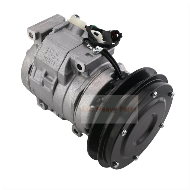 10S15C Airconditioning Compressor 418-S62-3160 Past voor Komatsu Wiellader WA100-5 WA150-5 WA200-5 WA250-5 WA270-5 WA320-5