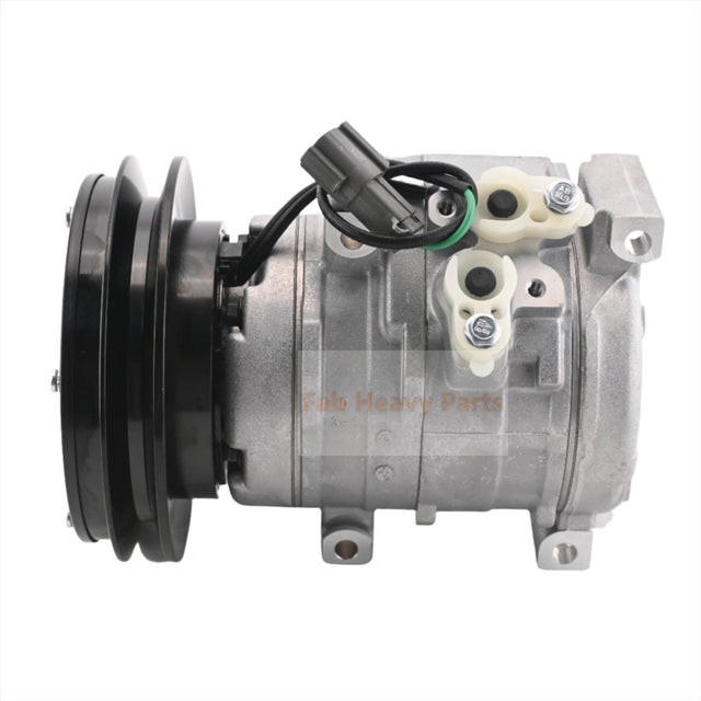 Compressore dell'aria condizionata 10S15C 418-S62-3160 adatto per pala gommata Komatsu WA100-5 WA150-5 WA200-5 WA250-5 WA270-5 WA320-5