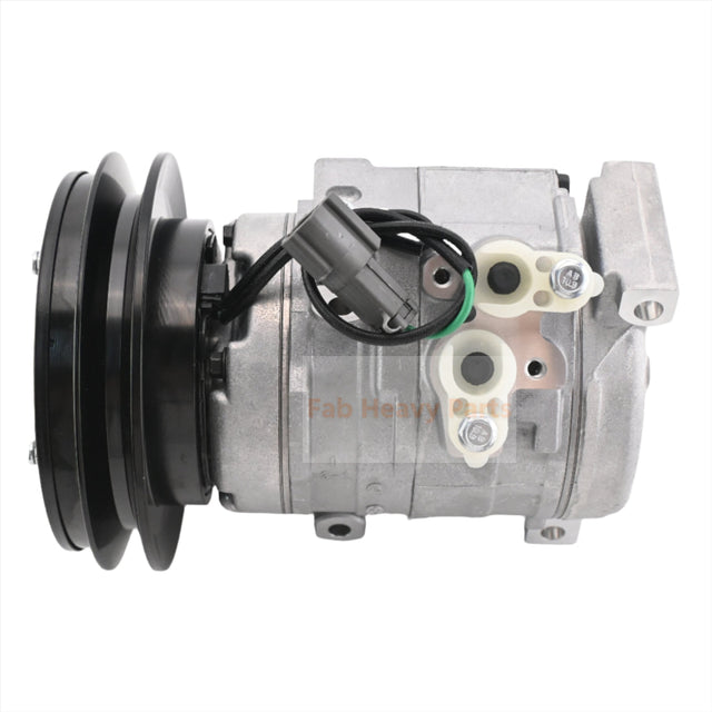 10S15C Airconditioning Compressor 418-S62-3160 Past voor Komatsu Wiellader WA100-5 WA150-5 WA200-5 WA250-5 WA270-5 WA320-5