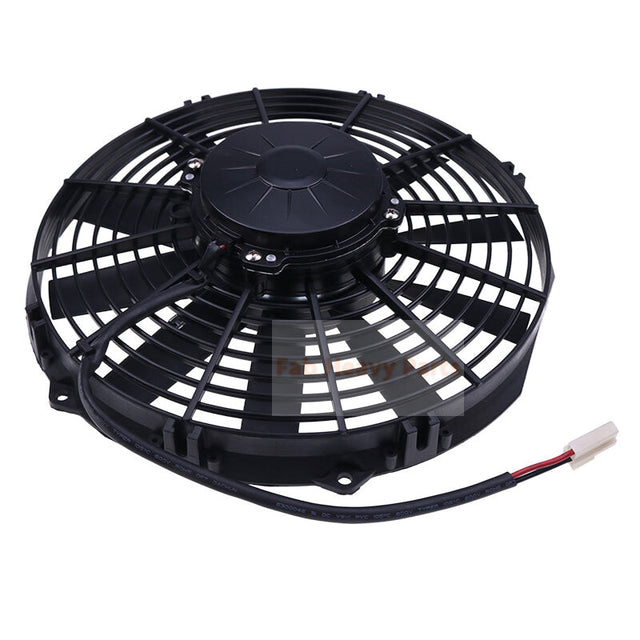 Ventilateur de refroidissement électrique à profil moyen de 11 pouces 30101500 VA09-AP50/C-27A, convient pour Spal 962 CFM