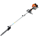 4 in 1 Multi-Functional Trimming Tool 52CC 2-Cycle Garden System with Gas Pole Saw Hedge Grass Trimmer and Brush Cutter EPA Compliant