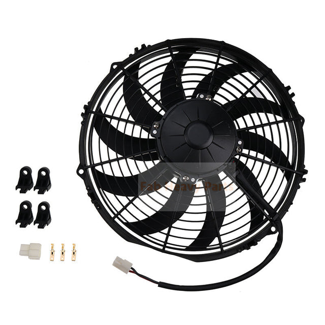 12" Medium Profile Puller Fan 30101504 VA10-AP50/C-25A Fits for Spal