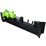 10 Ton Wood Cutter Manual 2 Speed Wheel Hydraulic Log Splitter Durable Manual Wood Splitter with Horizontal Full Steel Beam Labor-saving Machine - Stable and Safe