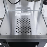 Popcorn Machine with Cart 8oz Popper with Stainless-Steel Kettle Heated Warming Deck and Old Maids Drawer Black