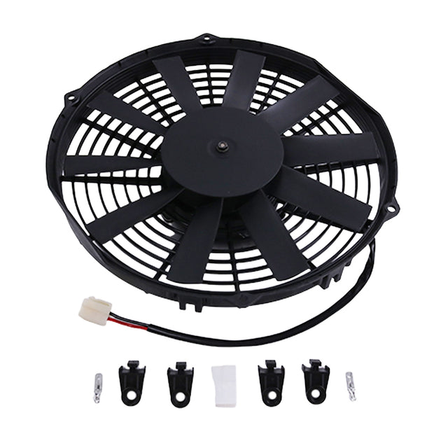 12V 11" Schubventilator mit geradem Flügel 30100365 VA09-AP8/C-27S Passend für Spal