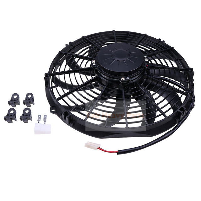 Ventilador de refrigeración de 12 V y 12 pulgadas VA10-AP50/C-61S 30101523 compatible con Spal