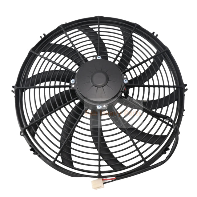 12V 16.00" High Performance Pusher Fan 30102047 VA18-AP70/LL-86S Fits for Spal Straight Blades