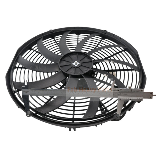 Ventilateur poussoir haute performance 12 V 16,00" 30102047 VA18-AP70/LL-86S convient aux lames droites Spal