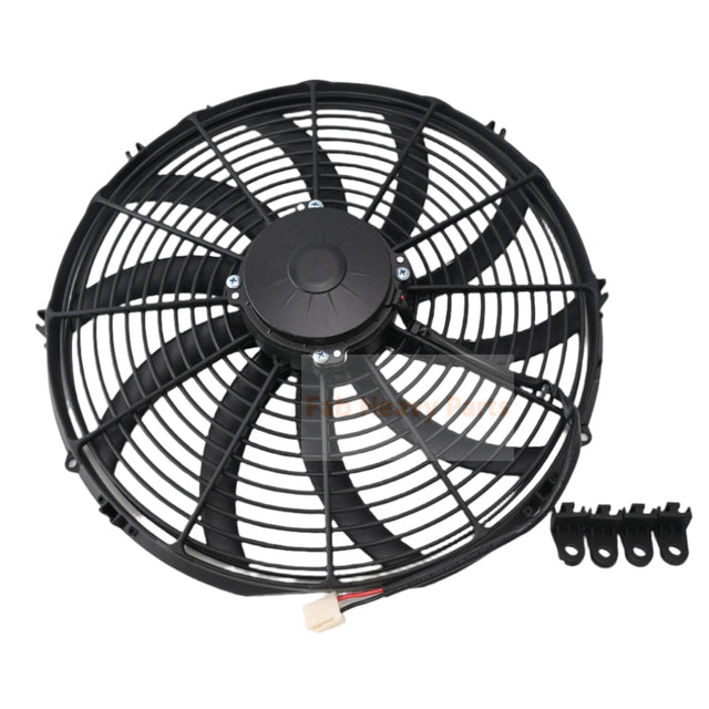 Ventilateur poussoir haute performance 12 V 16,00" 30102047 VA18-AP70/LL-86S convient aux lames droites Spal