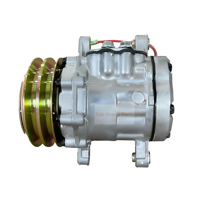 12V 2PK 115mm Sanden SD7B10 A/C Compressor 72275977 Fits for Massey Ferguson 3315 3325 3330 3340 3350