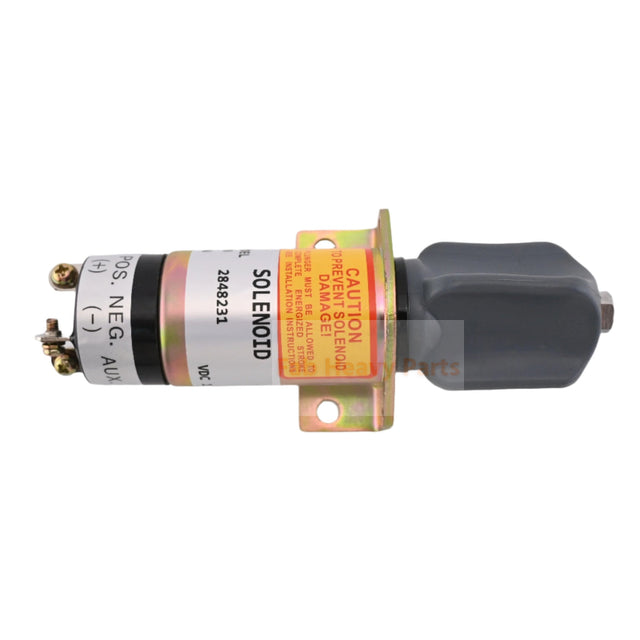 12V 3 Terminals Shutdown Stop Solenoid 2848231 for Perkins Engine 4.108 4.165 T6.3544 6.3544