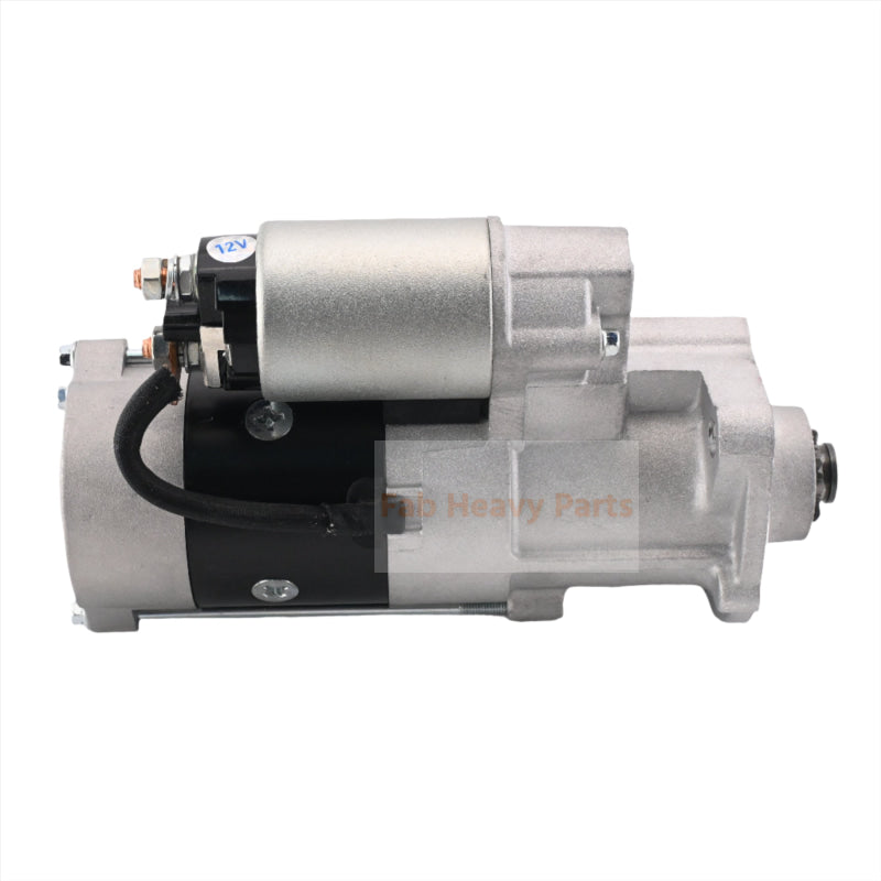 12V 9T Starter Motor 1G772-63010 M8T71671 for Kubota Engine V3300 Tractor M5040DT M6040DT M7040HD Fits Bobcat S650