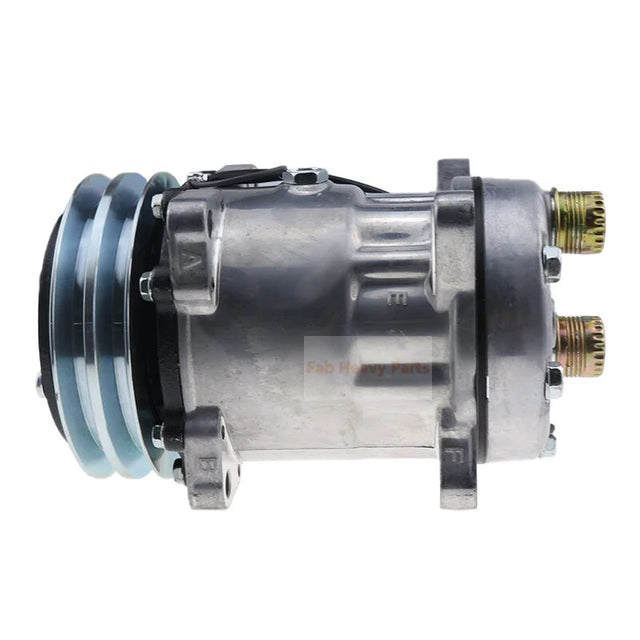 Compresor de aire acondicionado de 12 V 3361411734 compatible con retroexcavadora New Holland B95B