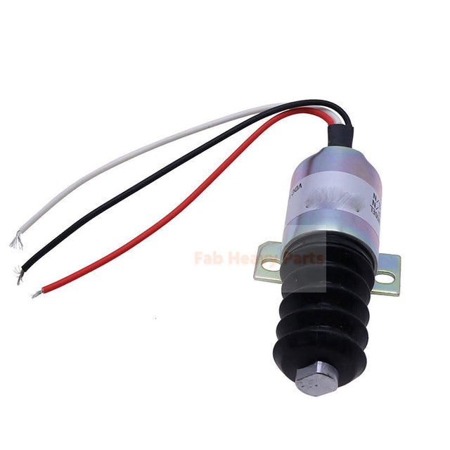 12V Fuel Shutoff Stop Solenoid Valve 192196 208454 247617 Fits for Miller Trailblazer Engine 302 Welder 300D