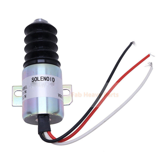 12V Fuel Shutoff Stop Solenoid Valve 192196 208454 247617 Fits for Miller Trailblazer Engine 302 Welder 300D