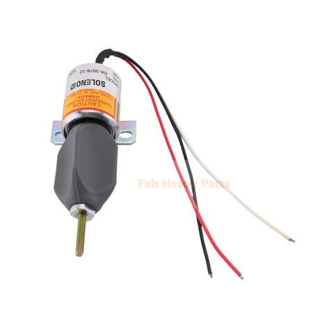 Solenoide de apagado de 12 V SA-3978 1751ES-12E2UC3B2S5 para Woodward 3 cables