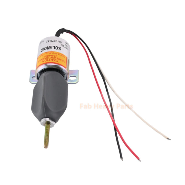 Solenoide de apagado de 12 V SA-3978 1751ES-12E2UC3B2S5 para Woodward 3 cables