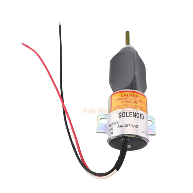 Solenoide de apagado de 12 V SA-3978 1751ES-12E2UC3B2S5 para Woodward 3 cables