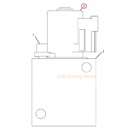 Solenoid Valve 225-0300 2250300 Fits for Caterpillar Engine C9 CAT Wheel Loader 924G 924GZ 928HZ 930G 950H 962H 966H 972H