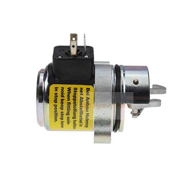 12V Solenoid Vavle VOE11715004 Fits for Volvo Engine D3D D3.6D Wheel Loader L20B L25B L30B L35B L20F L25F