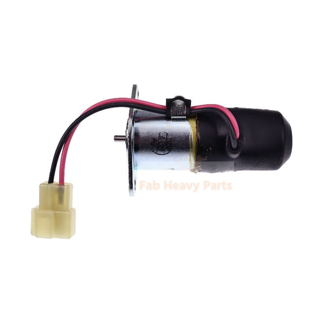 12V Solenoid Valve 3710473M2 052600-4352 Fits for Iseki Engine 3ICLL1.12B3G E3100-G01 Tractor SXG19H SXG22H SF200M SGR17