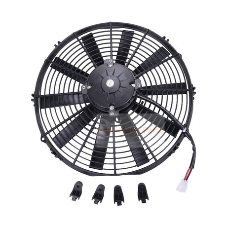 Ventilateur extracteur électrique haute performance 14" 30102042 VA08-AP71/LL-53A remplacer Spal