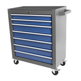 Multifunctional Mechanic Rolling Tool Chest Storage Cabinet na may 7-Drawer Wheels para sa Garage Warehouse Workshop Repair Shop