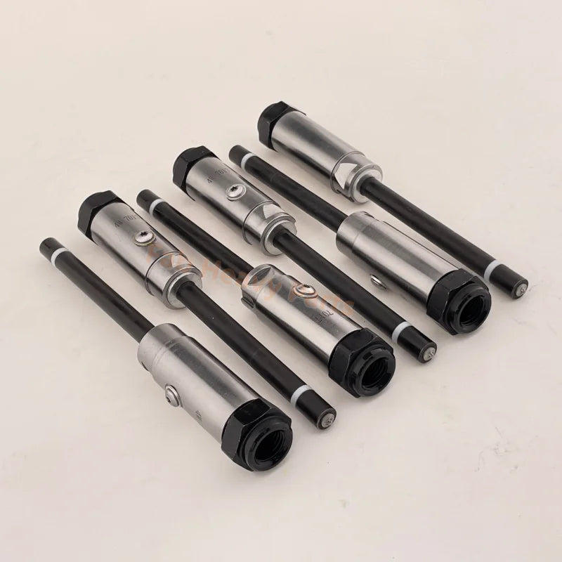 6 PCS Fuel Injector Nozzle 4W-7017 4W7017 Fits for Caterpillar CAT Engine 3406B 3306 3412 Excavator 245 245B 245D