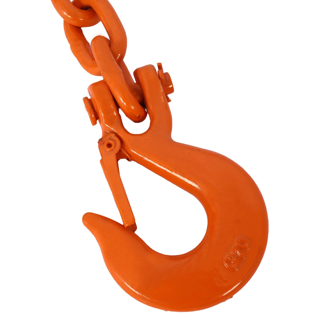 6ft Log Grubber Tugger Chain--Orange