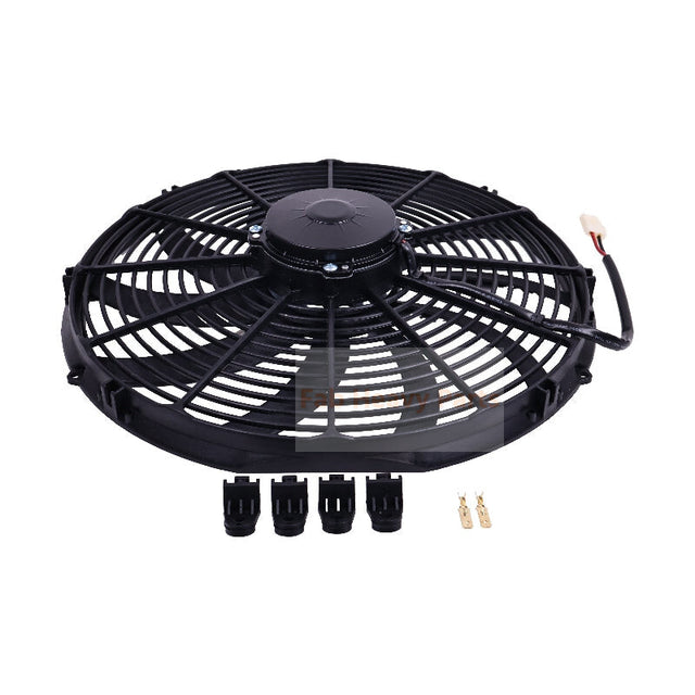 16 "Extreme Prestaties Trekker Fan Gebogen Bladen 30102113 VA18-AP70/LL/F-59A Past voor Spal