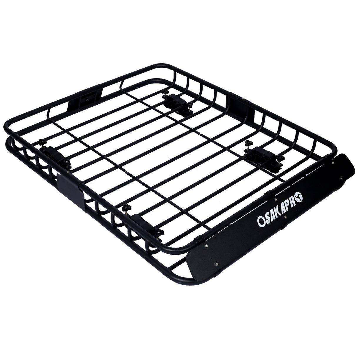 Rooftop Cargo Carrier Basket Motoring Roof Rack Top Mount 42" Black Steel